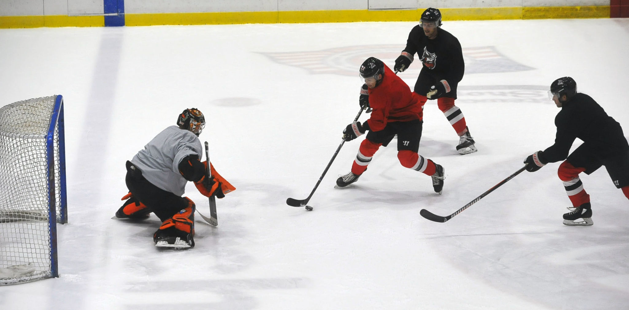 Adirondack Thunder first-day practice